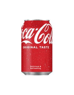 COCA COLA FAT CANS 33CL - 24x33cl