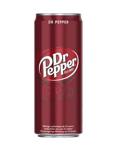 Dr Pepper 33CL CANS 24x33cl