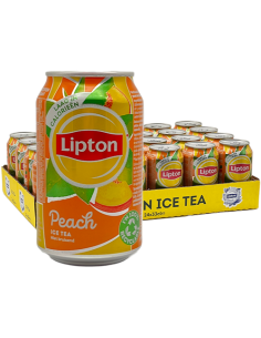 Lipton Ice Tea Peche 33CL CANS 24x33cl 2