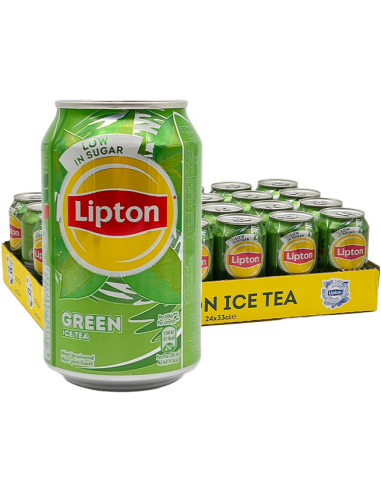 Lipton Ice TeaGReen 33CL CANS 24x33cl