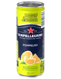 San Pellegrino Pompelmo 33CL CANS 1x24