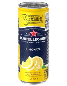 San Pellegrino Limonata 33CL CANS 1x24
