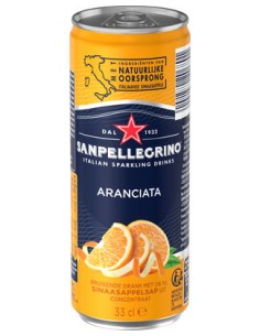 San Pellegrino Aranciata 33CL CANS 1x24