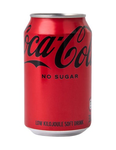 COCA COLA ZERO FAT CANS 33CL - 24