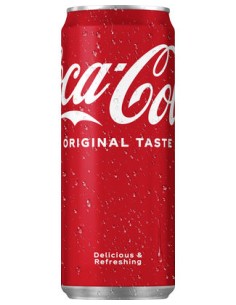 COCA COLA SLEEK CANS 33CL - 1x24