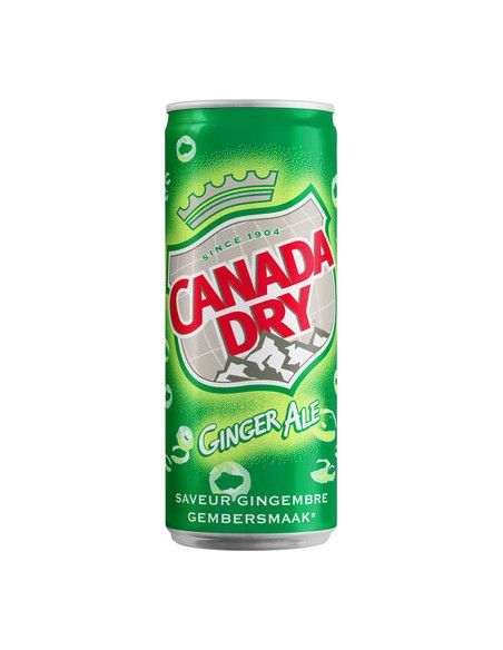 CANADA DRY SLEEK CANS 33CL - 4X6