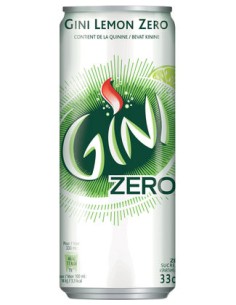 GINI ZERO SLEEK CANS 33CL - 4X6
