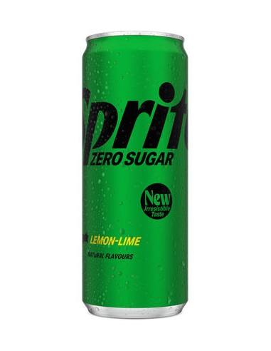SPRITE ZERO SLEEK CANS 33CL 6-PACK - 4X6