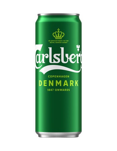 CARLSBERG 5° CANS 33CL SNAP BACK - 4X6