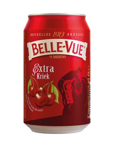 KRIEK BELLE-VUE EXTRA 4,1° CANS 33CL - 24x33cl