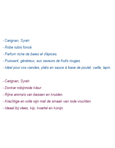 Château Saint James - Corbières - 2016