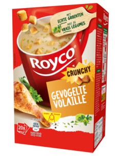 ROYCO CRUNCHY VOLAILLE - 20 sachets