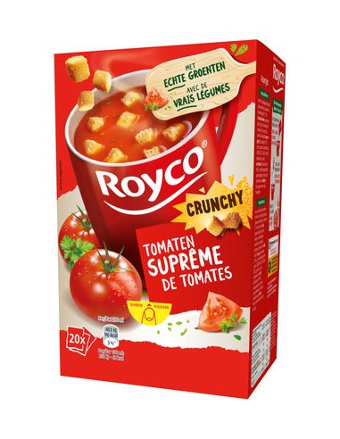 ROYCO CRUNCHY SUPREME TOMATES - 20x