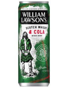 William Lawson Cola 25CL  CANS