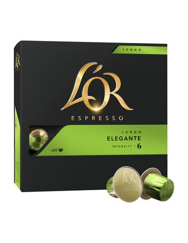 DE L OR ESPRESSO LUNGO ELEGANTE 20 CAPS-1x