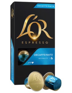L'or Espresso Lungo décaféiné Capsules