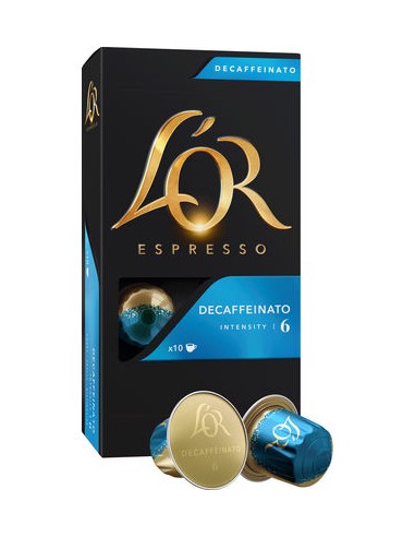 DE L OR ESPRESSO LUNGO DECAFFEINATO 10CAPS - 1