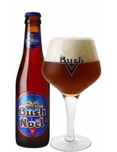 BUSH DE NOEL BEER VERRE 24x33cl
