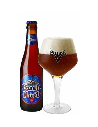 BUSH DE NOEL BEER VERRE 24x33cl