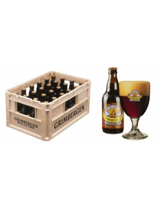 Grimbergen Double 33CL VERRE 24x33cl