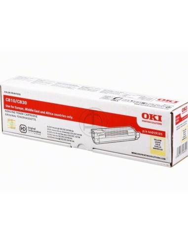 Oki Toner  C-810, C-830 jaune