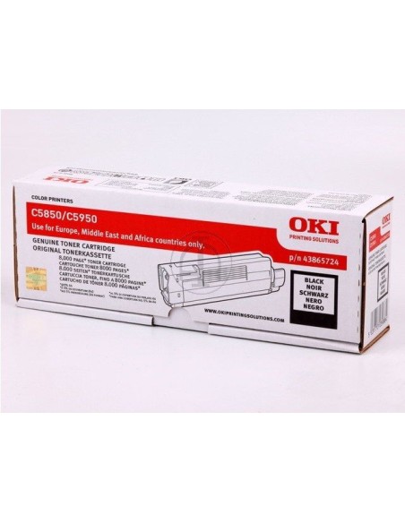Oki cartouche laser  C-5850 noir