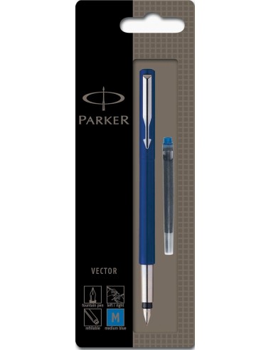 Stylo plume PARKER 0,3MM Bleu