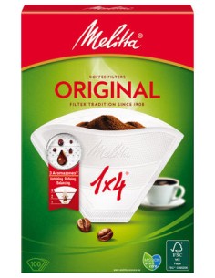 MELITTA FILTRE BLANC AZ 1X4 100P