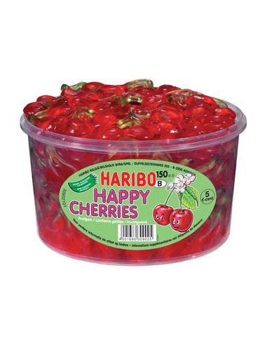 Haribo Cerises Tubo 150PCS