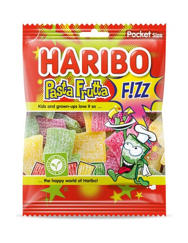 HARIBO PASTA FRUTTA SACHET 70GR