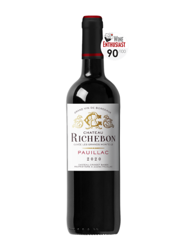 BORDEAUX PAUILLAC CHÂTEAU RICHEBON ( DU CHAT CROIZET BAGES 5 IÈME GRAND CRU CLASSÉ )