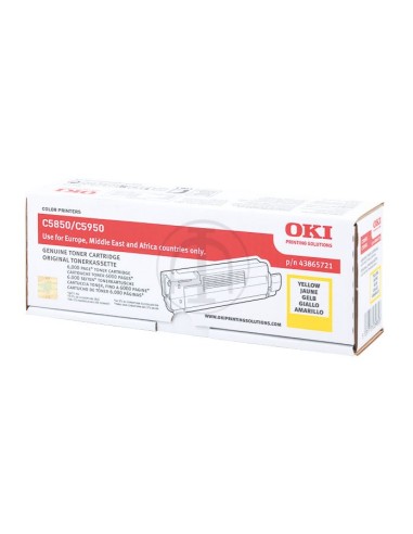 Oki Toner C5850/5950 jaune