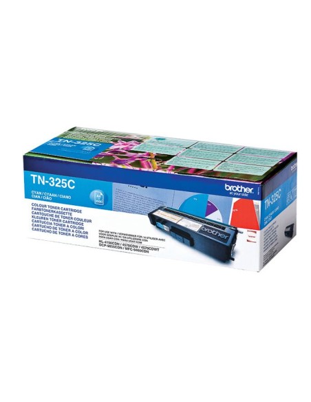 Brother cartouche laser TN-325C bleu cyan