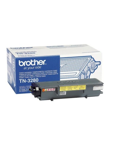 TN3280TWIN BROTHER DCP8085 TONER BLK (2) 2x8000pages high capacity
