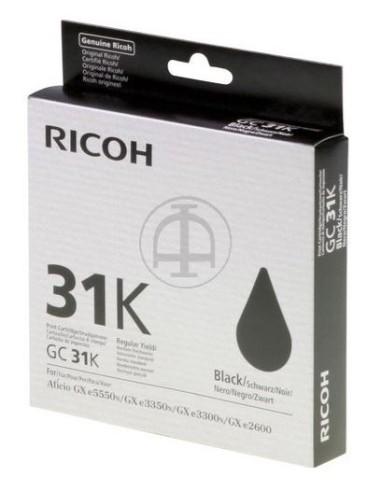 Ricoh cartouche gel 31K noir