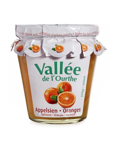 CONFITURE VALLEE DE L OURTHE ORANGES 370GR