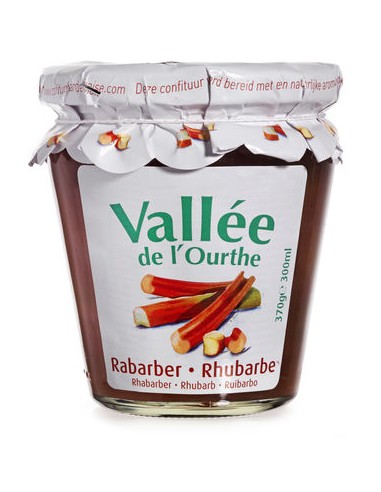 CONFITURE VALLEE DE L OURTHE RHUBARBE 370GR