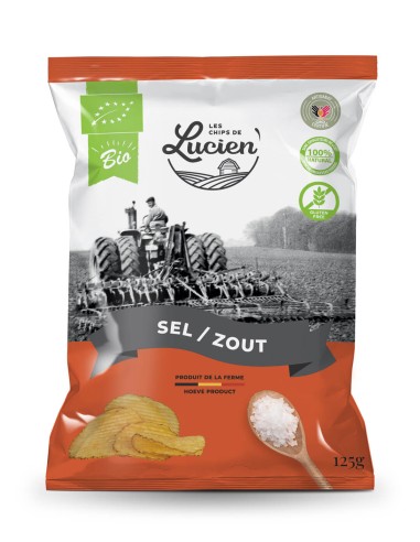 LES CHIPS DE LUCIEN SEL 125GR