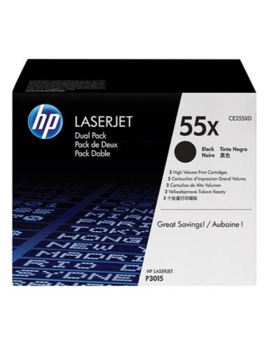 HP cartouche laser CE255XD noir HC