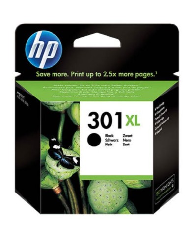 HP cartouche d'encre No.301 noir XL 8ML