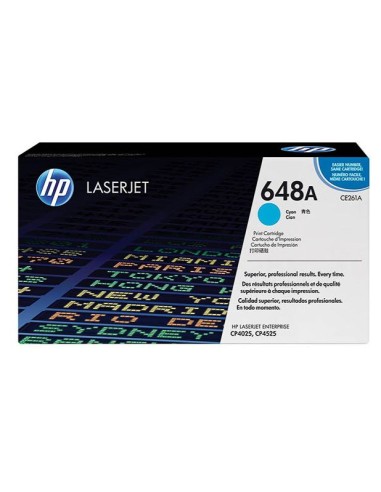 HP cartouche laser CE261A bleu cyan