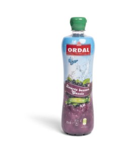 ORDAL SIROP DE CASSIS PET 75CL-1X