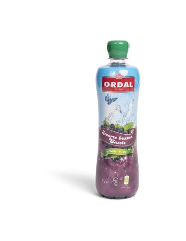 ORDAL SIROP DE CASSIS PET 75CL-1X