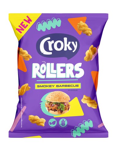 Croky ROLLERS Barbecue 9x100Gr