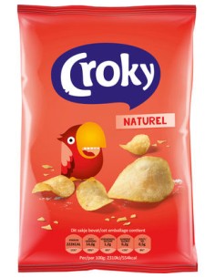 CROKY Chips Sel 20x40Gr