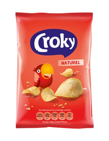 CROKY Chips Sel 20x40Gr