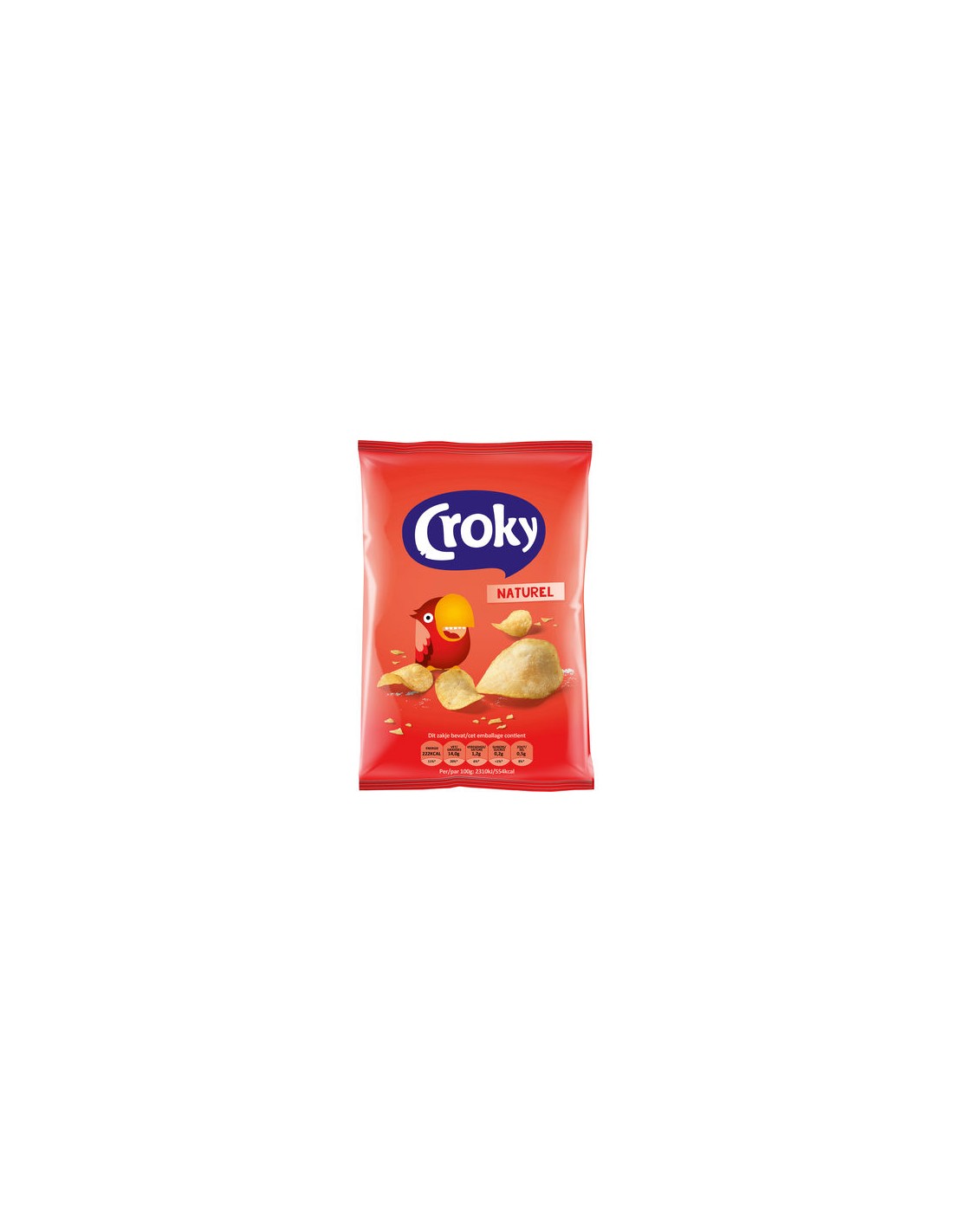 CROKY Chips Sel 20x40Gr