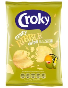 CROKY Chips Poivre/Sel 20x40Gr