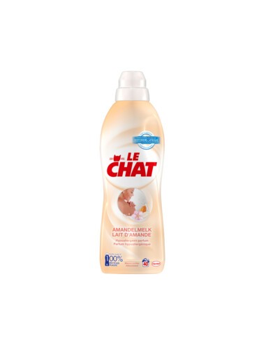 Le Chat Adoucissant Lait d'Amande 40 Lavages 880 ml-1x