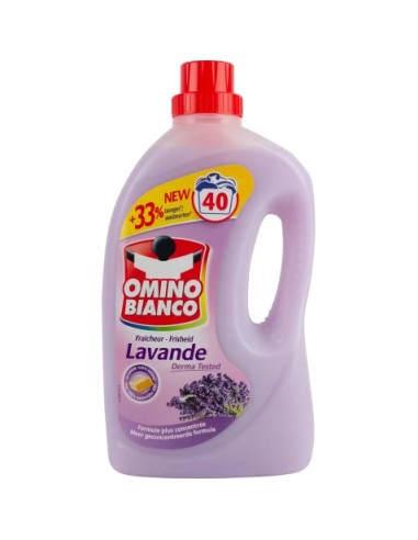 OMINO BLANCO LESSIVE  LIQUIDE LAVANDE-2L-1X